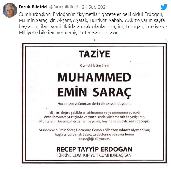 Erdoğan AKP'ye En Yakın Milliyet'e Neden İlan Vermedi? - Resim: 1