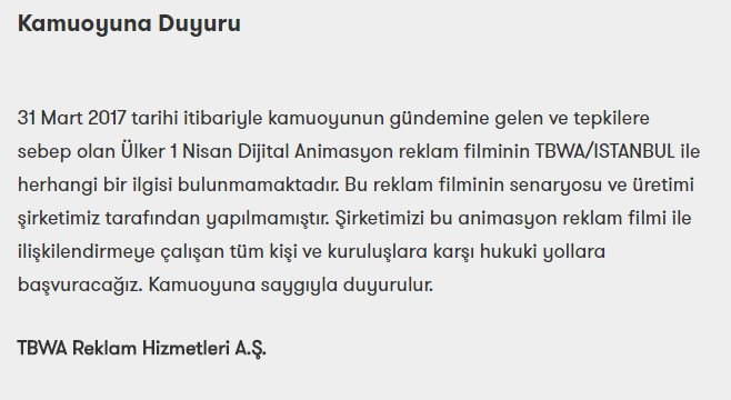 Ülker'in ortalığı karıştıran reklamına TBWA reklam ajansı'ndan açıklama! - Resim: 1
