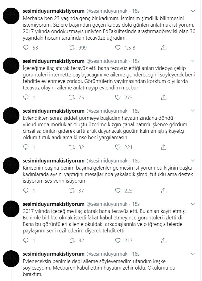 Tecavüze uğrayan genç kadının yardım çığlığı sosyal medyayı salladı - Resim: 1
