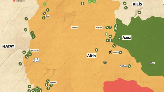 Ruslar teröristlerin tek kaçış yolu Tel Rıfat'tan da çekildi - Resim: 1