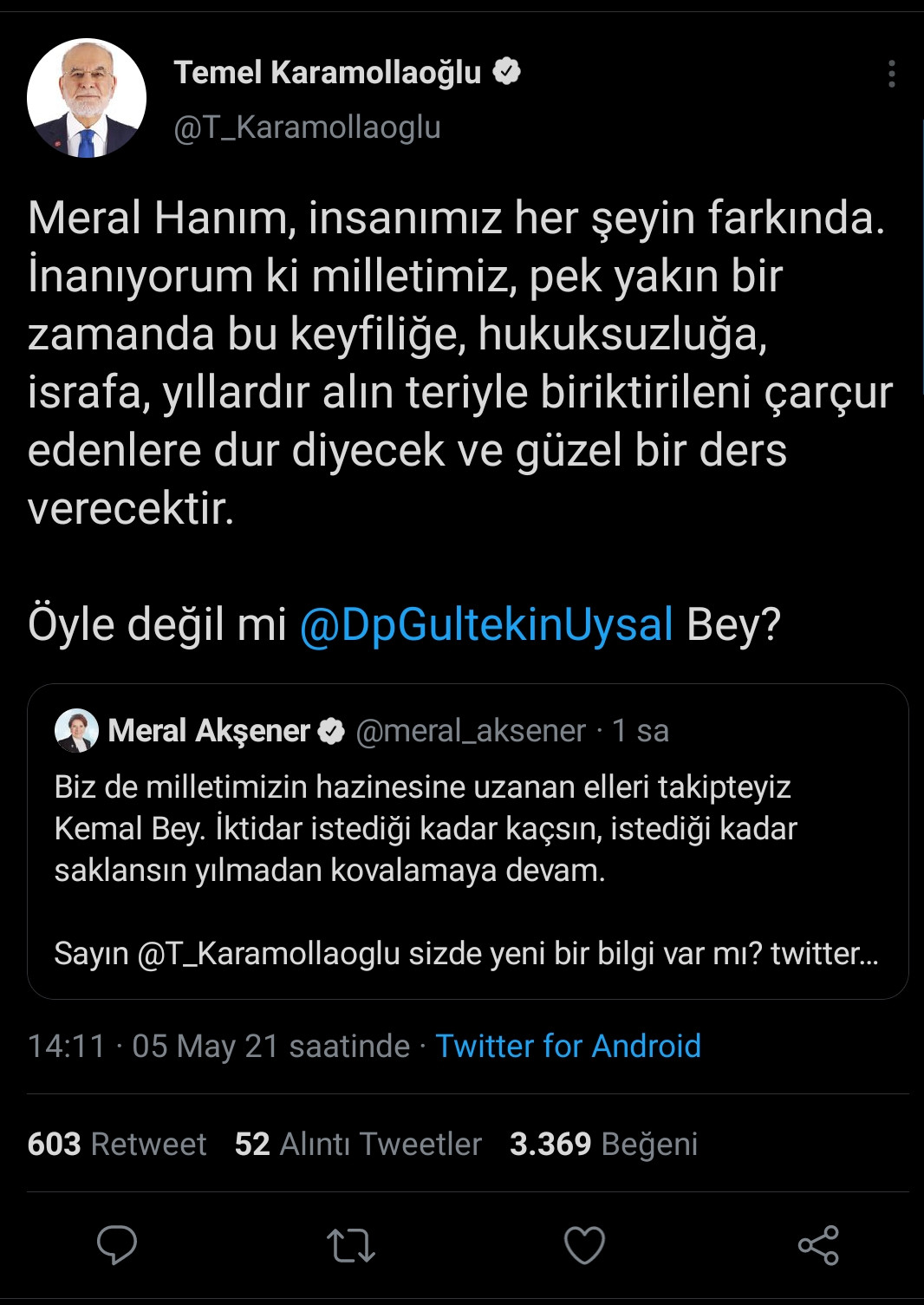 Liderler Birbirini Etiketleyip Sordu: 128 Milyar Dolar ve Damat Nerede? - Resim: 2