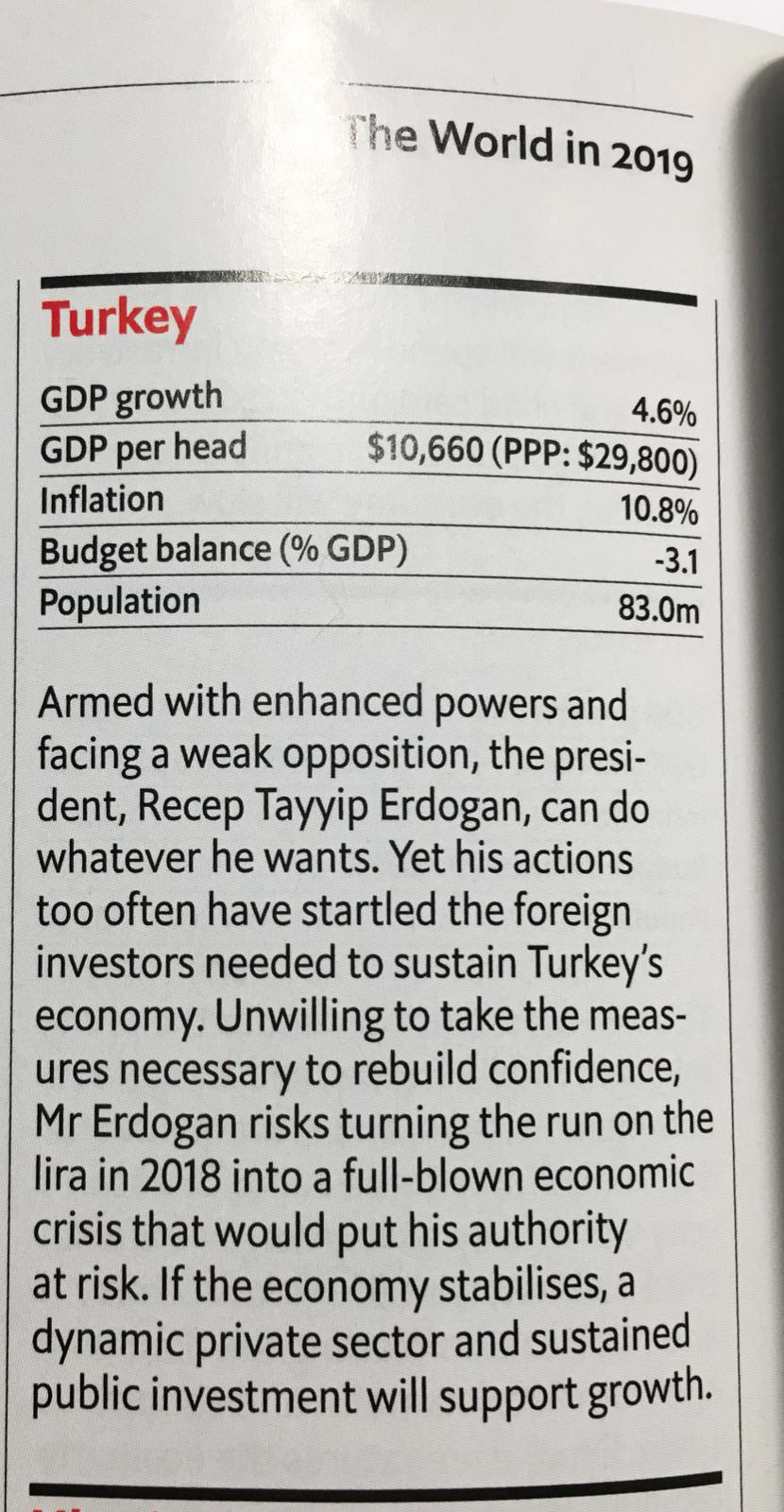 The Economist'ten 2019 analizi: Erdoğan ne isterse yapabilir - Resim: 1
