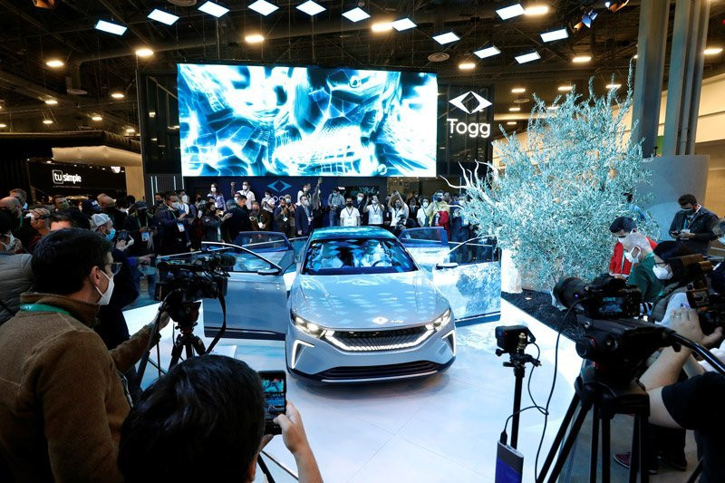 TOGG Las Vegas'ta Dünya Sahnesine Çıktı - Resim: 1