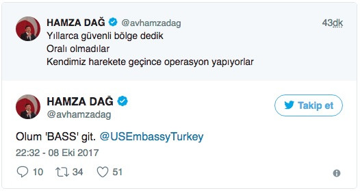 AKP Genel Başkan Yardımcısından vize tepkisi: Olum BASS git - Resim: 1