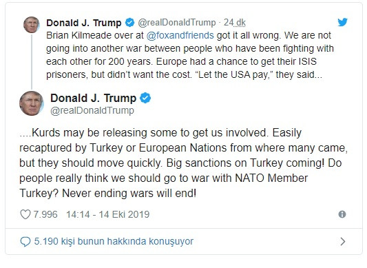 Trump'tan yeni tehdit: Türkiye'ye büyük yaptırımlar geliyor - Resim: 1