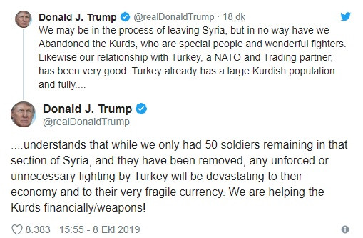 Trump Türkiye'yi yine tehdit etti: Çok kırılgan parası.. - Resim: 4