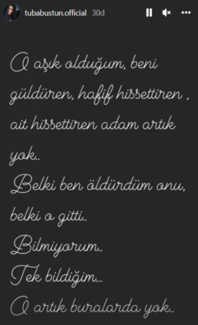 Tuba Büyüküstün'den Kafaları Karıştıran Paylaşım - Resim: 1