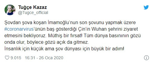 Tuğçe Kazaz deprem bölgesine giden İmamoğlu’nu hedef aldı - Resim: 1