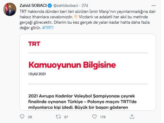 TRT Genel Müdürü Sobacı: Atatürk'e Sansür İddiası Kötü Niyetli - Resim: 1
