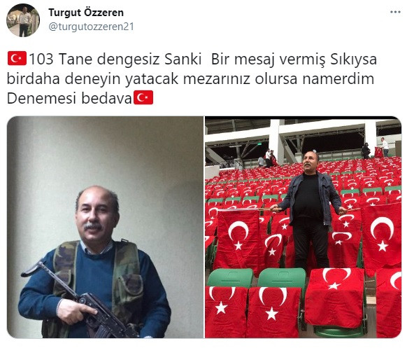 AKP'li Yöneticiden İmzacı Amirallere Kalaşnikoflu Tehdit... - Resim: 1