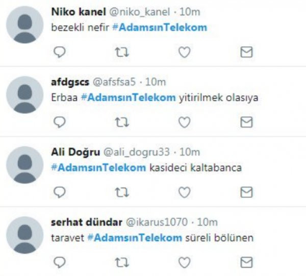 Türk Telekom bot hesaplarla algı operasyonu mu yapıyor? - Resim: 1