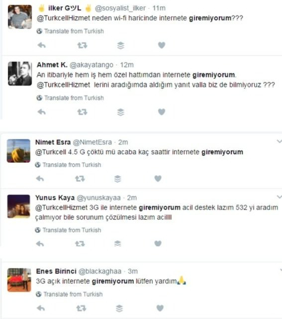 Cep telefonlarının interneti neden kesildi? Turkcell'den ilk açıklama - Resim: 1
