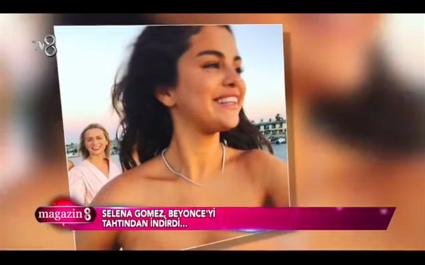 TV8'den Selena Gomez'in haç şeklindeki kolyesine sansür! - Resim: 2