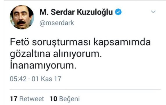 Serdar Kuzuloğlu neden gözaltına alındı? - Resim: 1