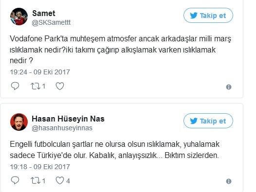 Vodafone Park'ta büyük ayıp! Milli Marşı ıslıklamak nedir? - Resim: 3