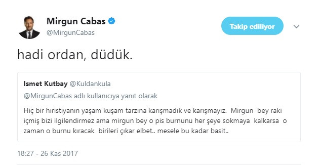 Mirgün Cabas'tan takipçisine şok yanıt - Resim: 1