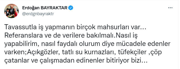 Eski AKP'li Bakandan Olay Yaratacak Sözler! Çöp Çatanlar Bitiriyor Bizi... - Resim: 1