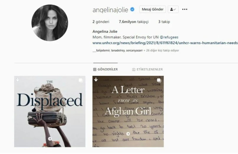 Angelina Jolie Instagram Rekoru Kırdı! - Resim: 1