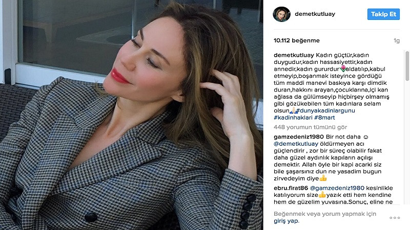 Demet Şener'den ilginç mesaj: Aldatılıp, boşanmak isteyince... - Resim: 1