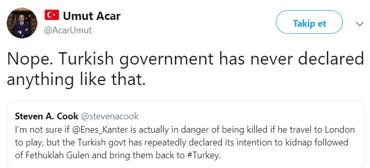 Başkonsolosun Enes Kanter mesajı FETÖ’cüleri çıldırttı - Resim: 2