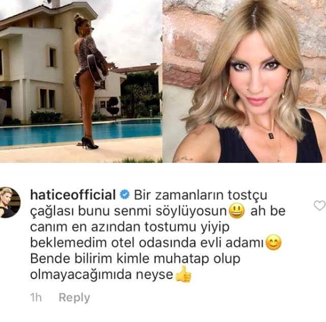 Seksi şarkıcı Hatice’den Çağla Şıkel’e olay cevap: Tostçu Çağla.. - Resim: 1
