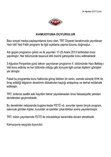 FETÖ firarisi Osman Eğri TRT ekranlarında! - Resim: 1