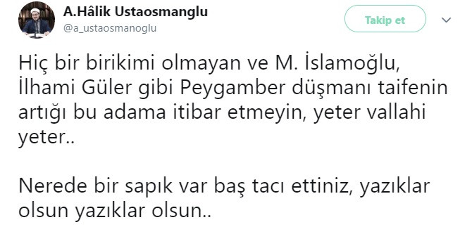 AK Partiye yakın ilahiyatçı Sait Çamlıca İsmailağa cemaatini ayağa kaldırdı - Resim: 1