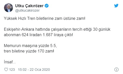 Yüksek Hızlı Trende zam rekoru: Yüzde 300 - Resim: 1