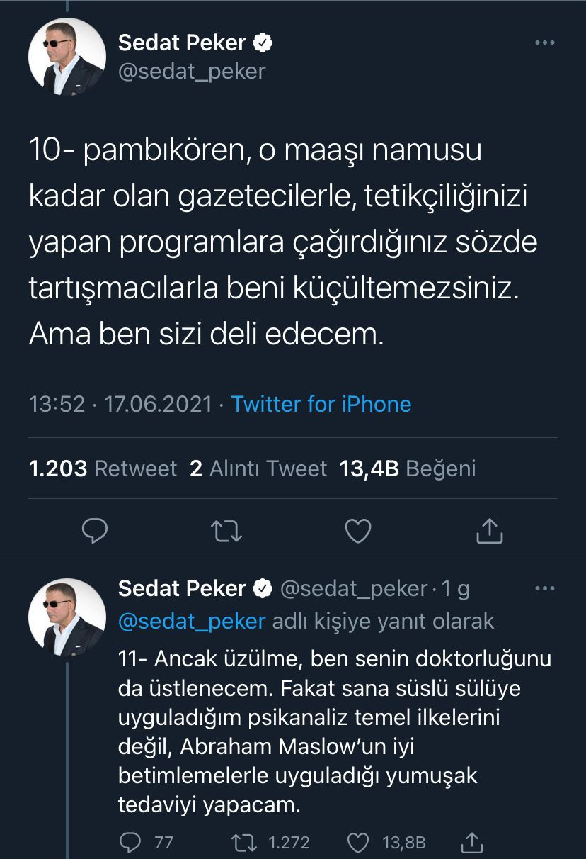 Sedat Peker Şüphesi: Tweet'leri Başkası mı Atıyor? - Resim: 3