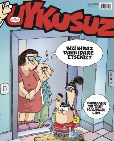 Uykusuz Dergisinden Bayram Kapağı - Resim: 1