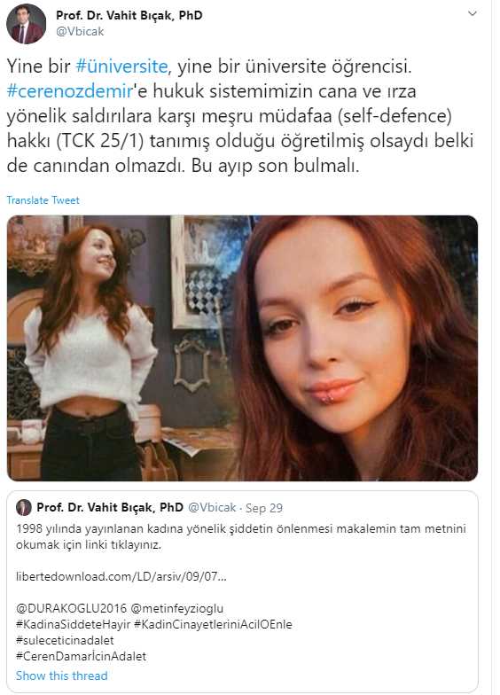 Ceren Damar'ın katilinin avukatından skandal Ceren Özdemir paylaşımı - Resim: 1