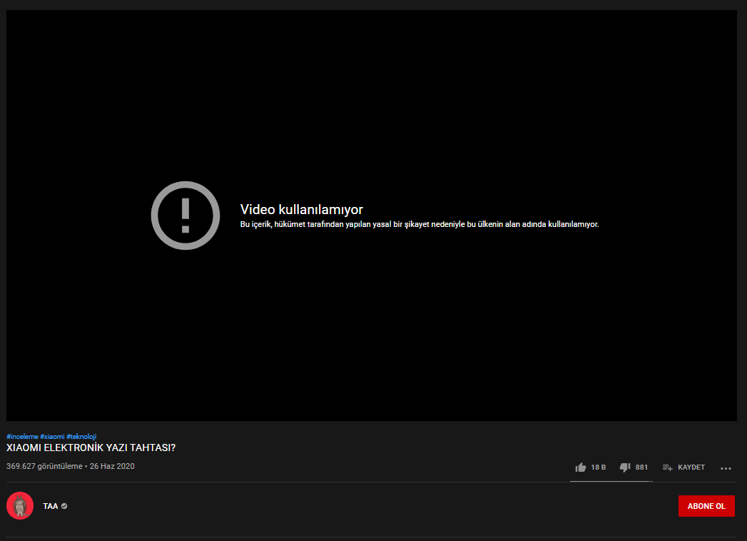 Videosu engellenen YouTuber Ekin Kollama: Bir yerde A Haber ile dalga geçiyorum acaba ondan mı? - Resim: 1