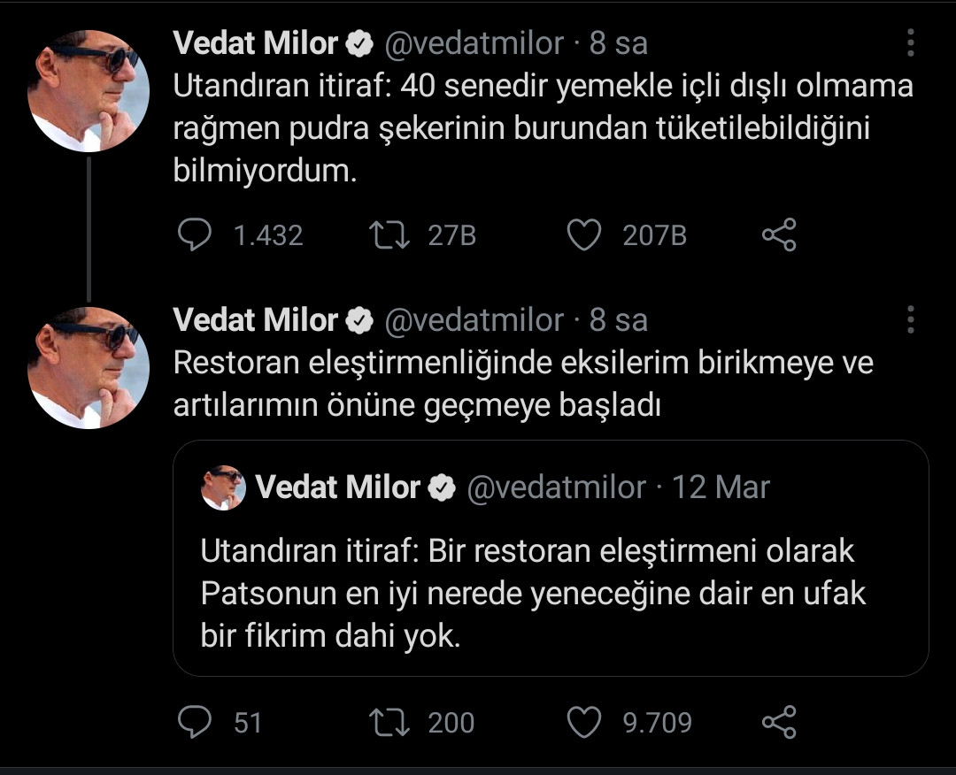 Vedat Milor: Pudra Şekerinin Burundan Tüketilebildiğini Bilmiyordum - Resim: 2
