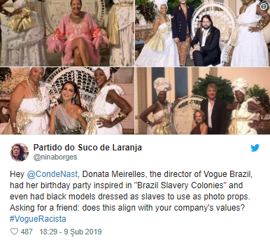 Efendi ve köleleri pozu moda devinde istifa getirdi - Resim: 1