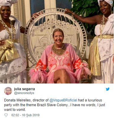 Efendi ve köleleri pozu moda devinde istifa getirdi - Resim: 2