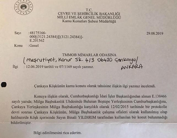 Binali Yıldırım Çankaya Köşkü'nden taşındı - Resim: 1