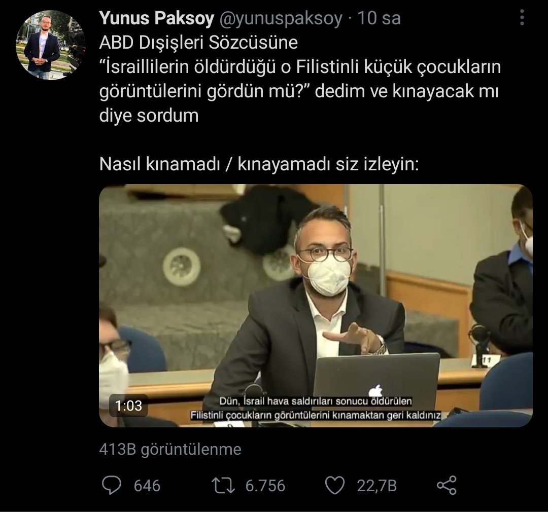 TRT World Muhabiri ABD Sözcüsüne Zor Anlar Yaşattı: Soruya Cevap Veremedi - Resim: 1