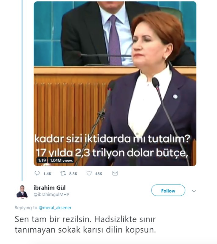 MHP'li başkandan Akşener ve Kaftancıoğlu için skandal sözler: Köpek, sokak karısı! - Resim: 2