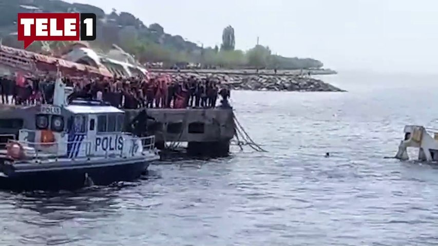 1 Mayıs Protestosu: CHP Adalar İlçe Başkanı Denize Atladı! - Resim: 1