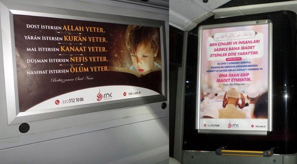 İBB’den Nurculuk açılımı… Korkulan kitaplar afiş oldu! - Resim: 1