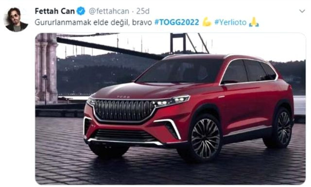 Ünlü isimlerden yerli otomobil paylaşımları - Resim: 4