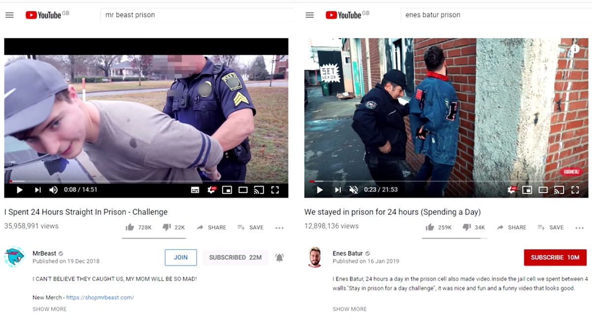 Yabancı YouTuber, Enes Batur’un tüm çalıntı videolarını ifşa etti - Resim: 3