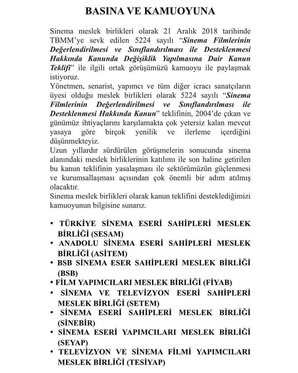 Mars Cinema Group ile anlaşamayan yapımcılardan ortak açıklama - Resim: 1