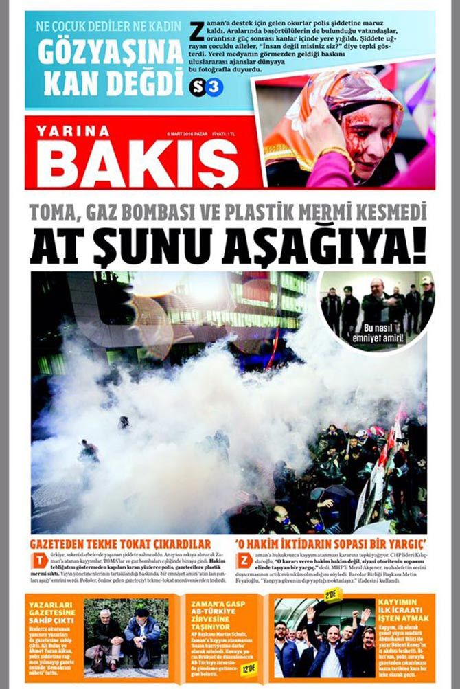 Zaman ekibinden yeni gazete: Yarına Bakış - Resim: 1