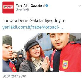 Ahmet Hakan'dan Yeni Akit'e torbacı Deniz Seki tepkisi! - Resim: 1
