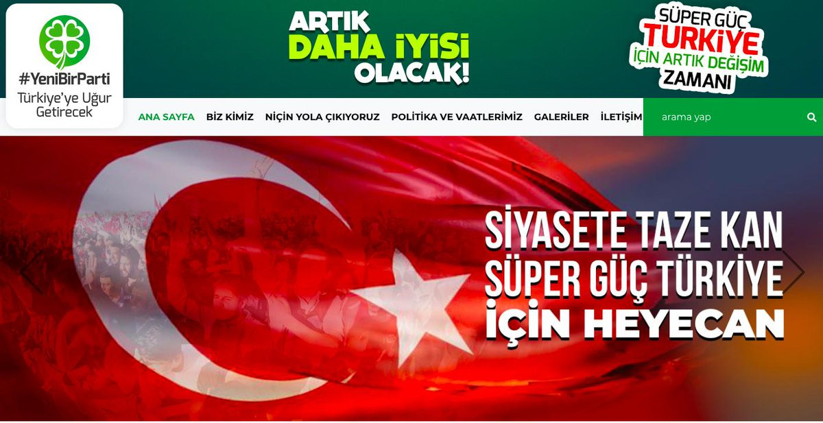 Yenibirparti Twitter’da Gül ve Davutoğlu’nu takibe aldı, ortalık karıştı - Resim: 1