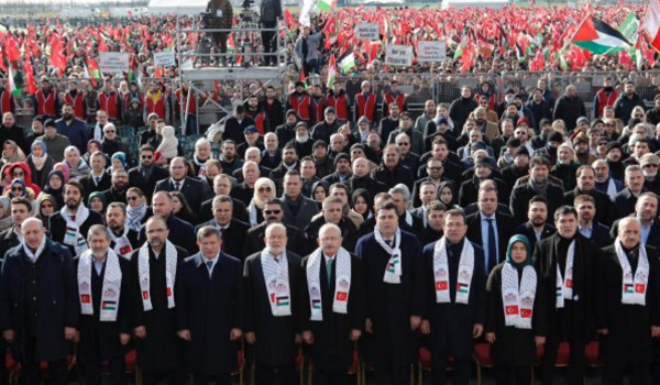 Yenikapı'da Kudüs mitingi muhalefeti birleştirdi - Resim: 1