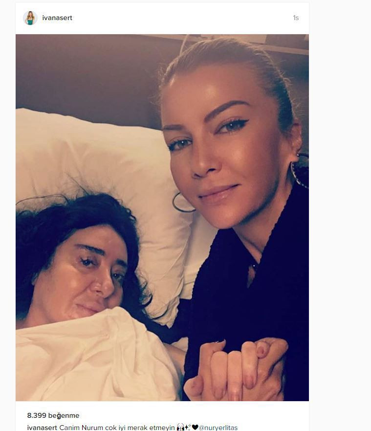 Nur Yerlitaş’ın son sağlık durumu nasıl? İvana Sert açıkladı! - Resim: 1