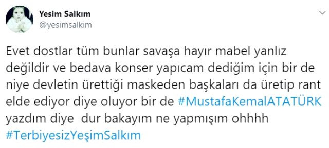 Yeşim Salkım isyan etti: Sahtekarsınız! - Resim: 1