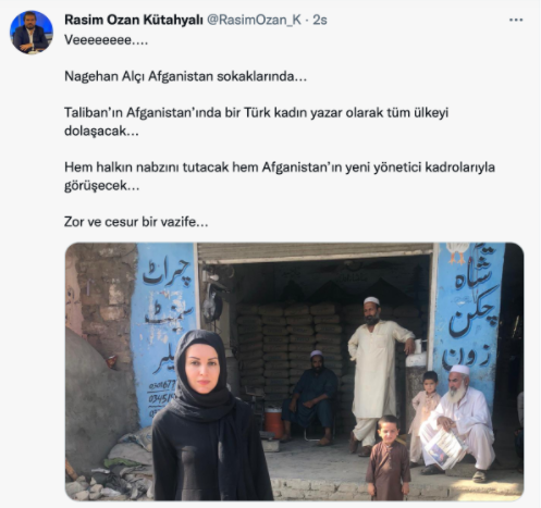 Rasim Ozan Kütahyalı Nagehan Alçı'yı Paylaştı: Zor ve Cesur Bir Vazife... - Resim: 1